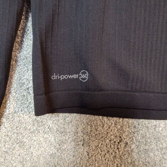 Russell Dri-Power 360 Shirt Boys XLarge 14/16 Blue Long Sleeve Crew Neck Workout - Picture 10 of 11